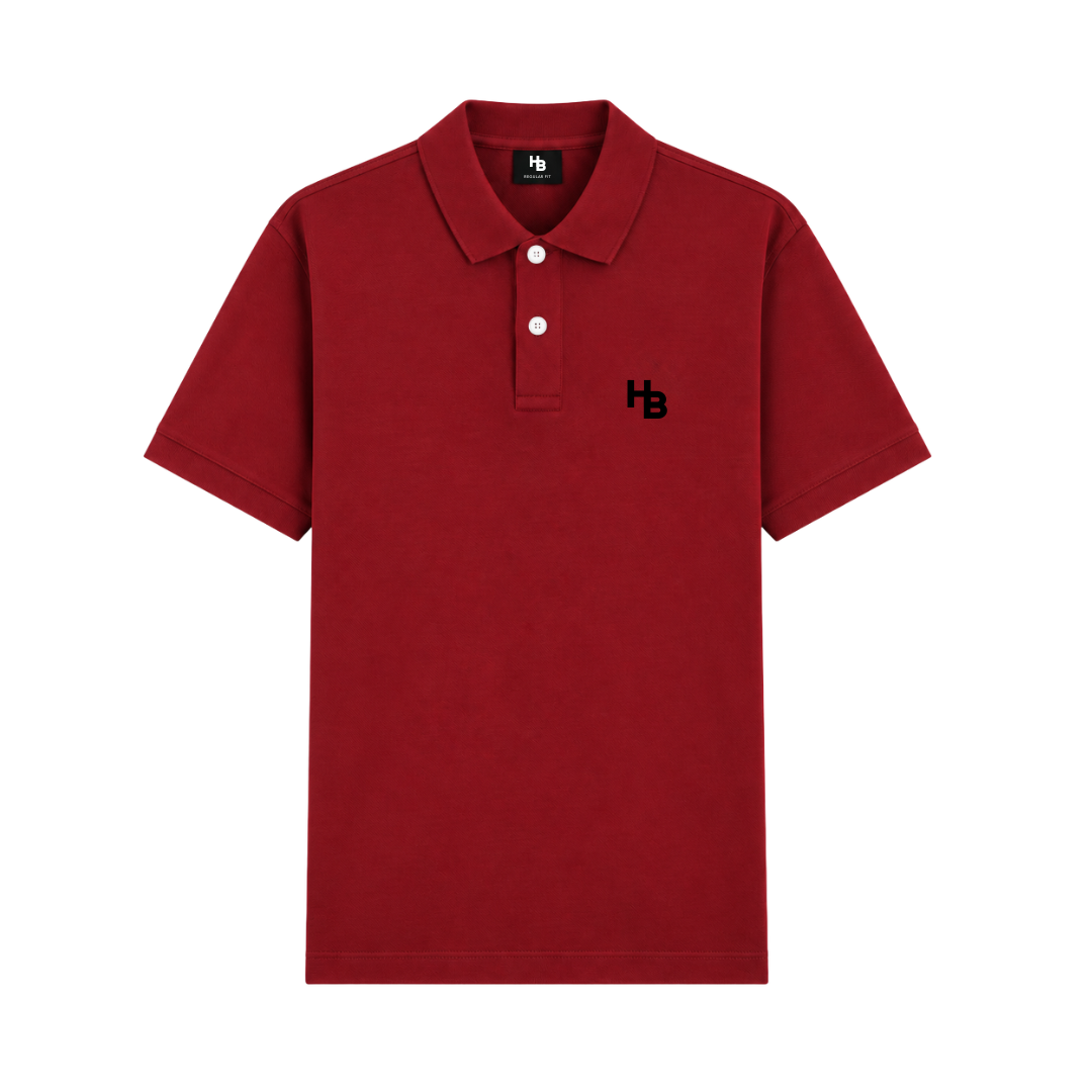 Red Classic Polo