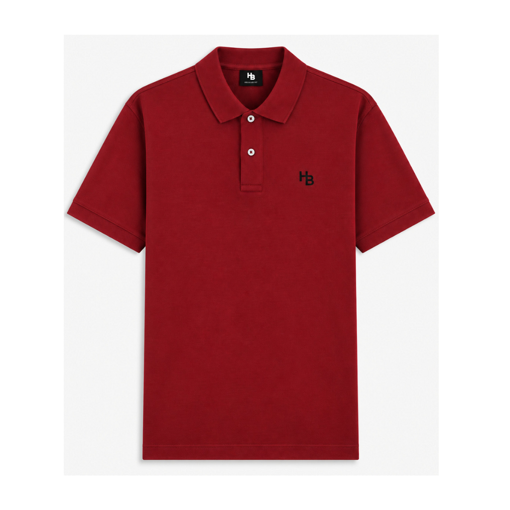 Red Classic Polo