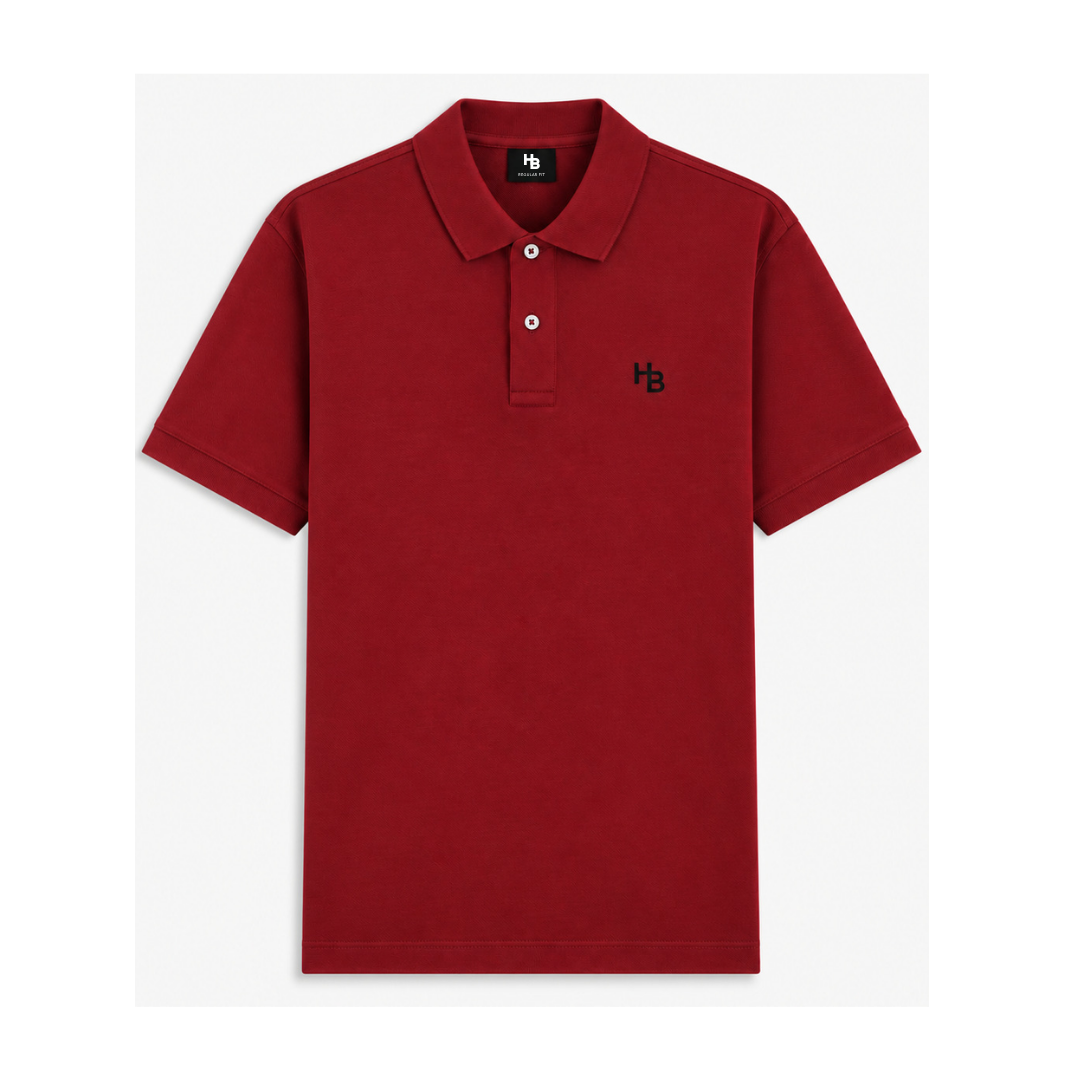 Red Classic Polo