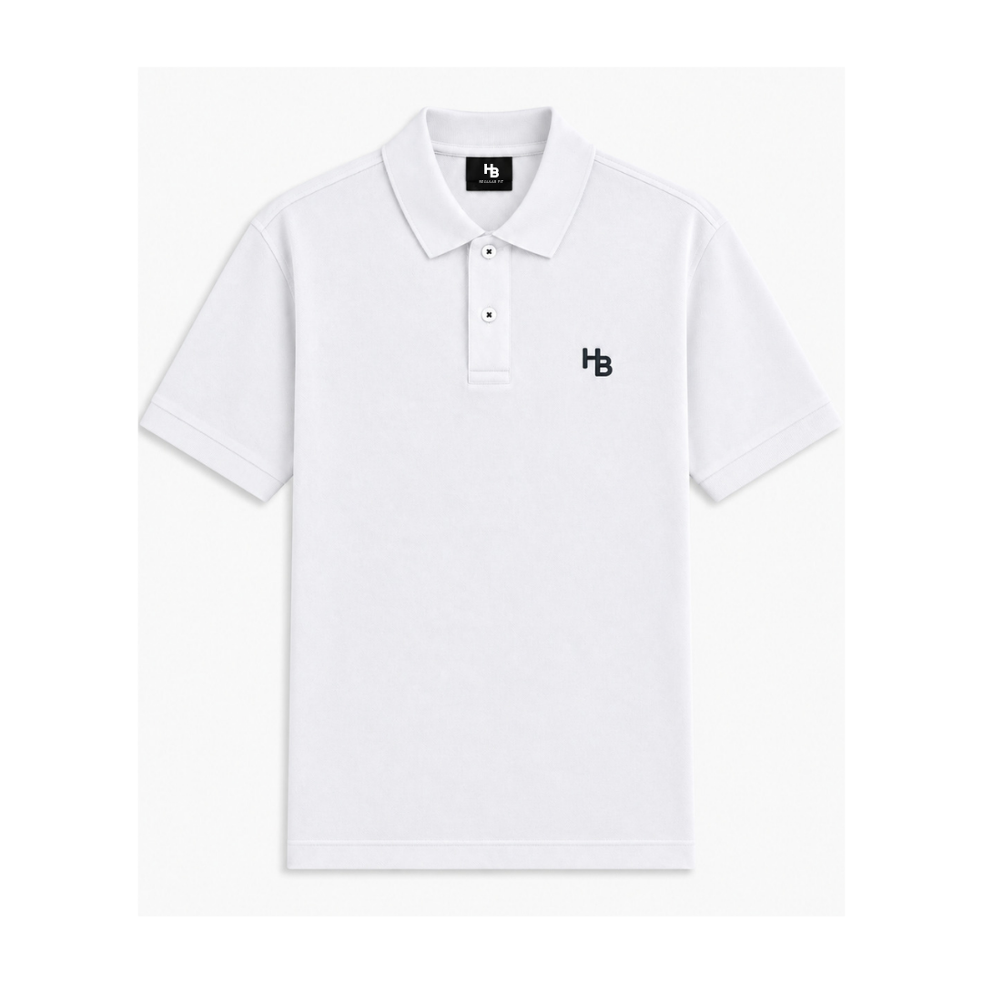 White Classic Polo