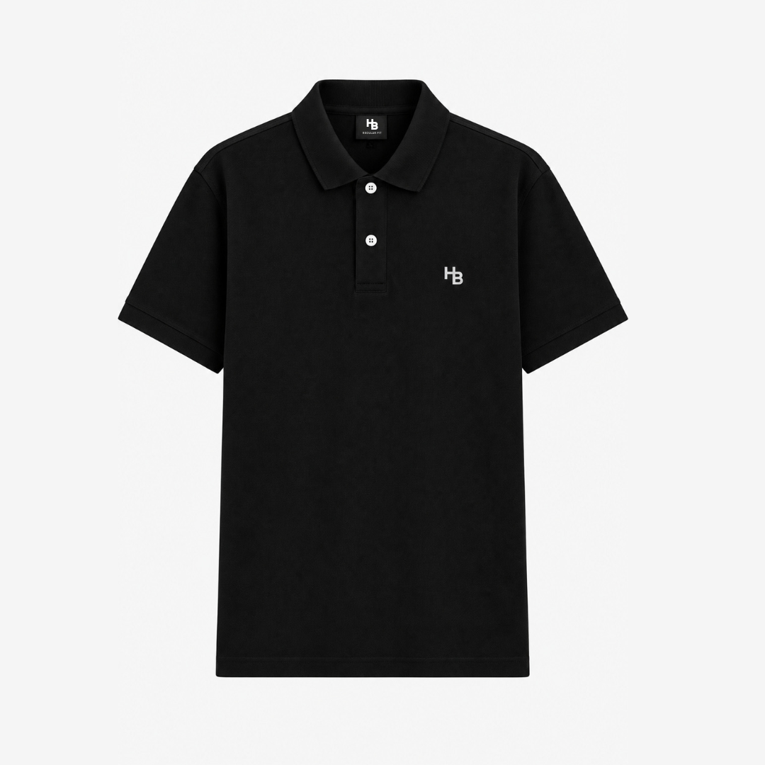 Black Classic Polo