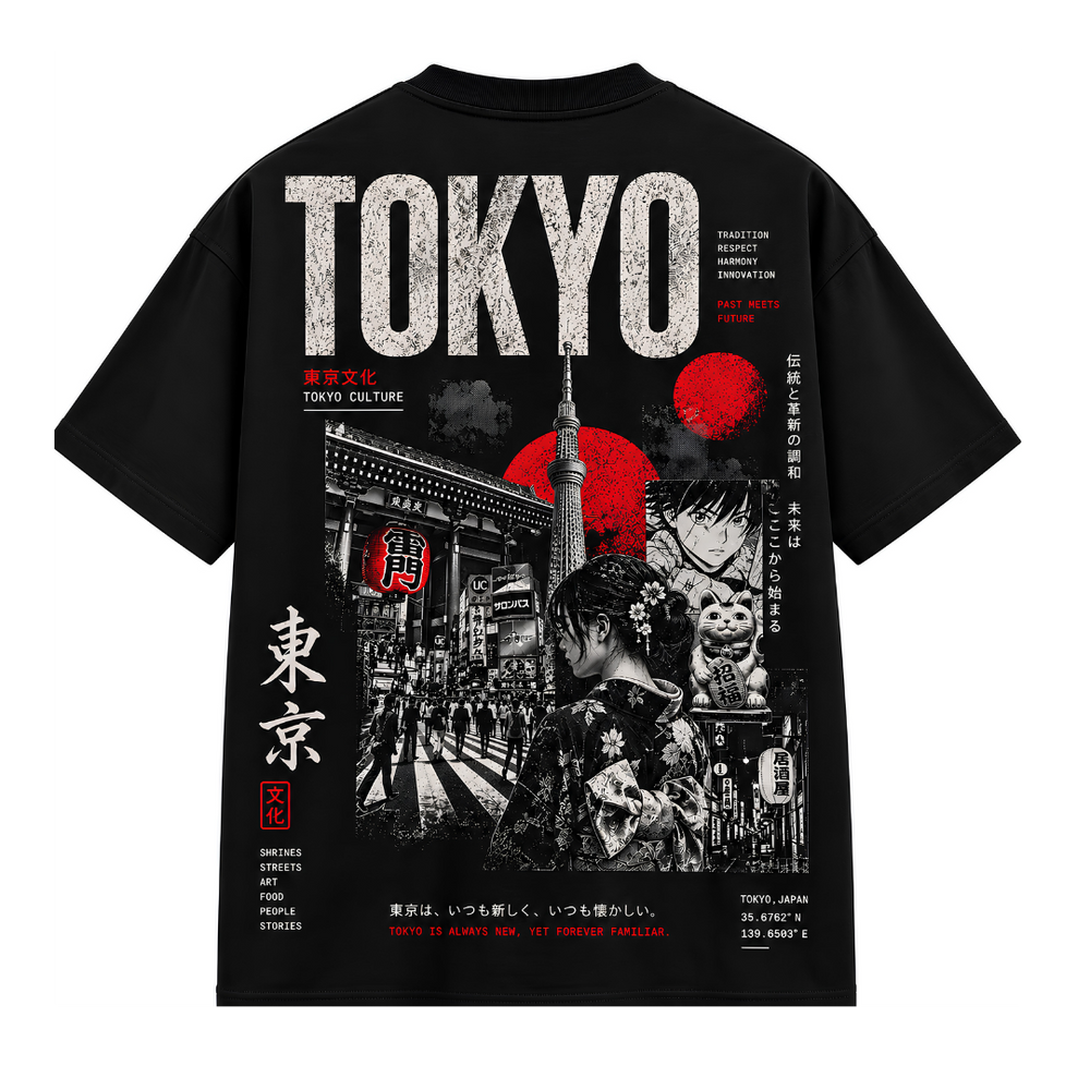 Tokyo Oversized T-Shirt