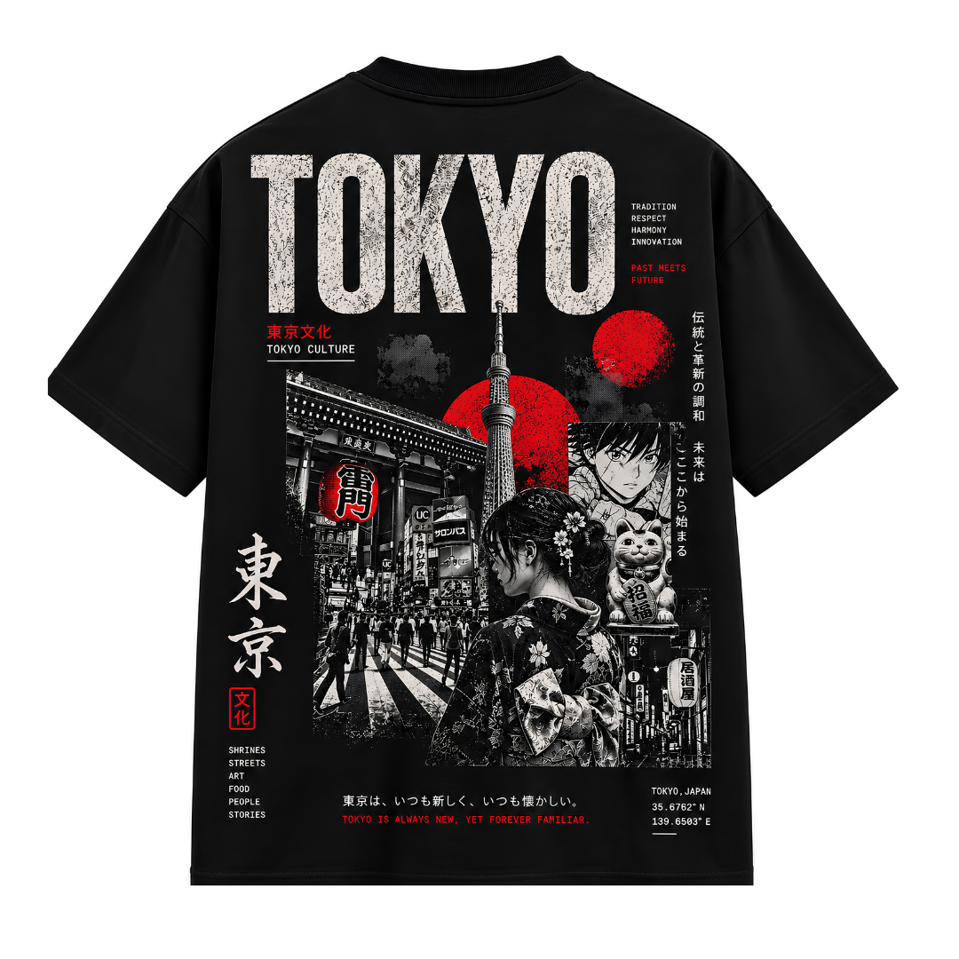 Tokyo Oversized T-Shirt