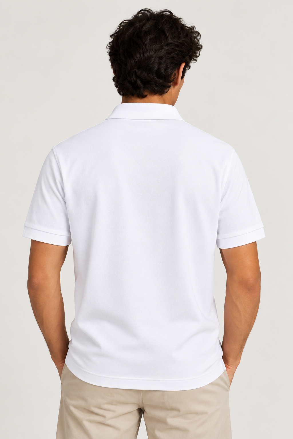 White Classic Polo