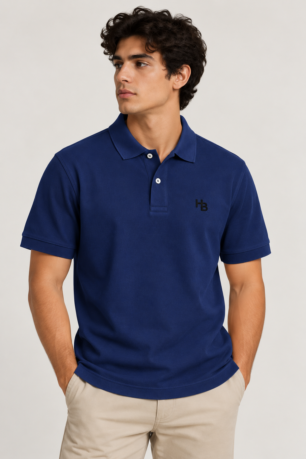 Navy Blue Classic Polo