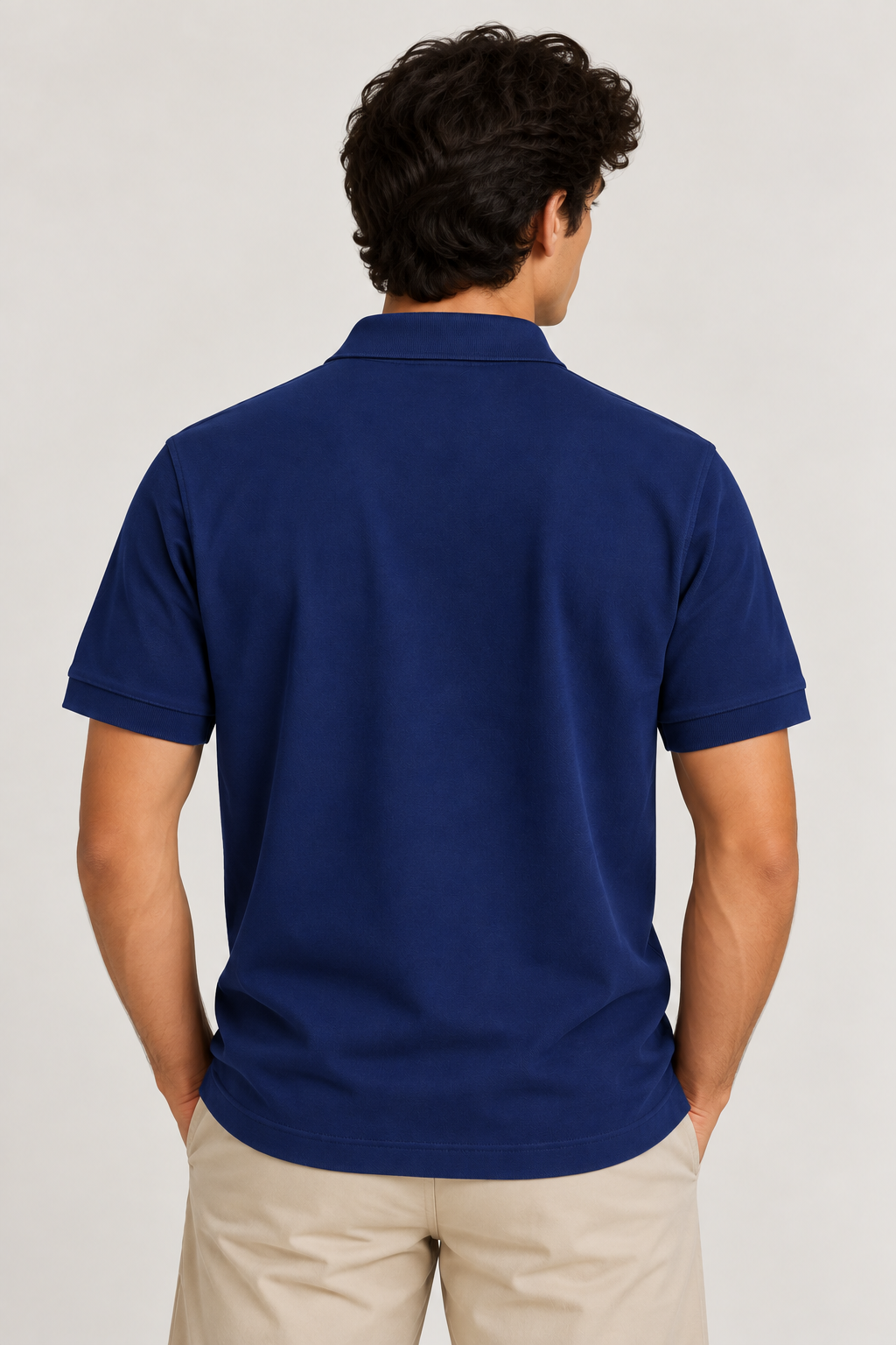 Navy Blue Classic Polo
