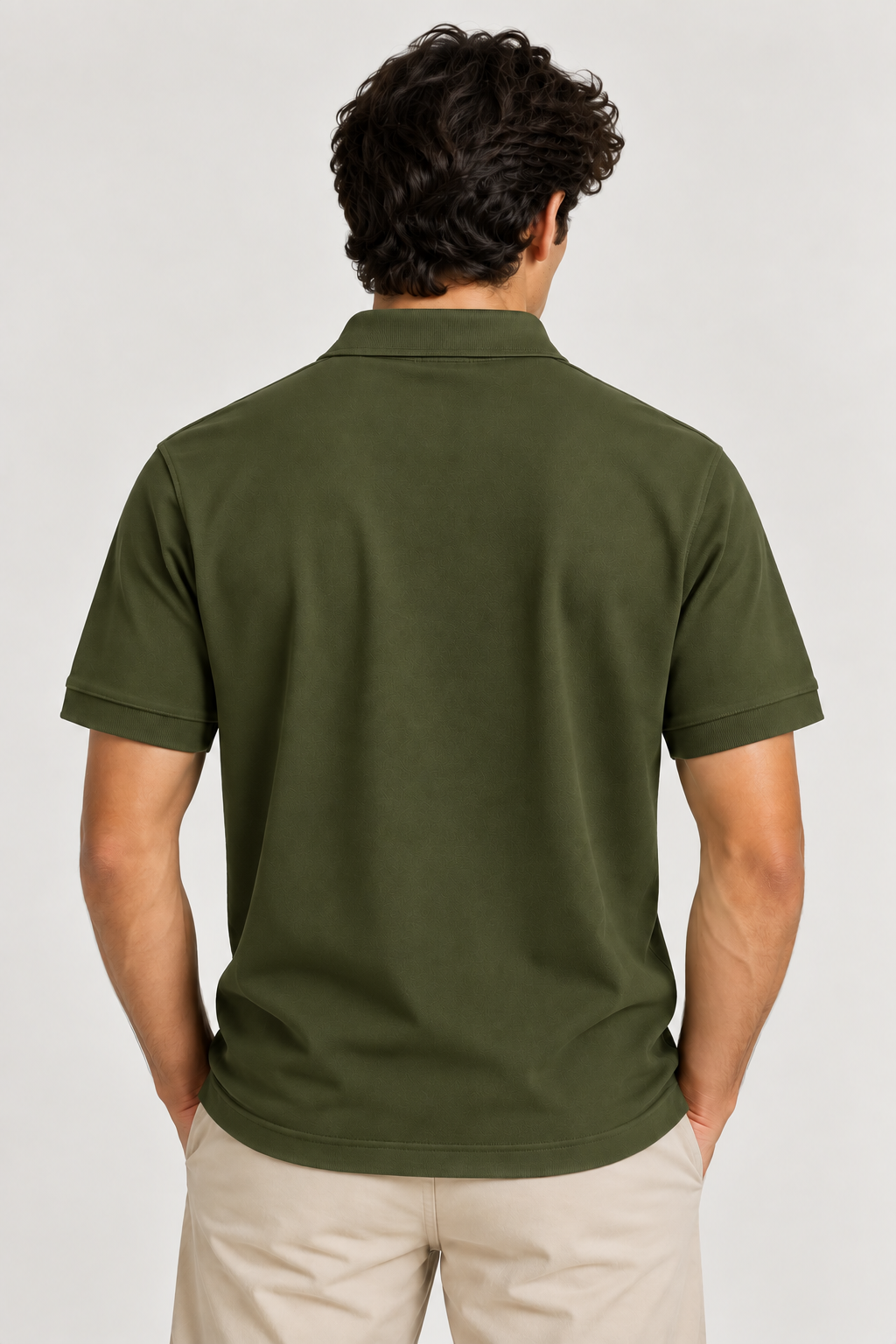 Olive Green Classic Polo