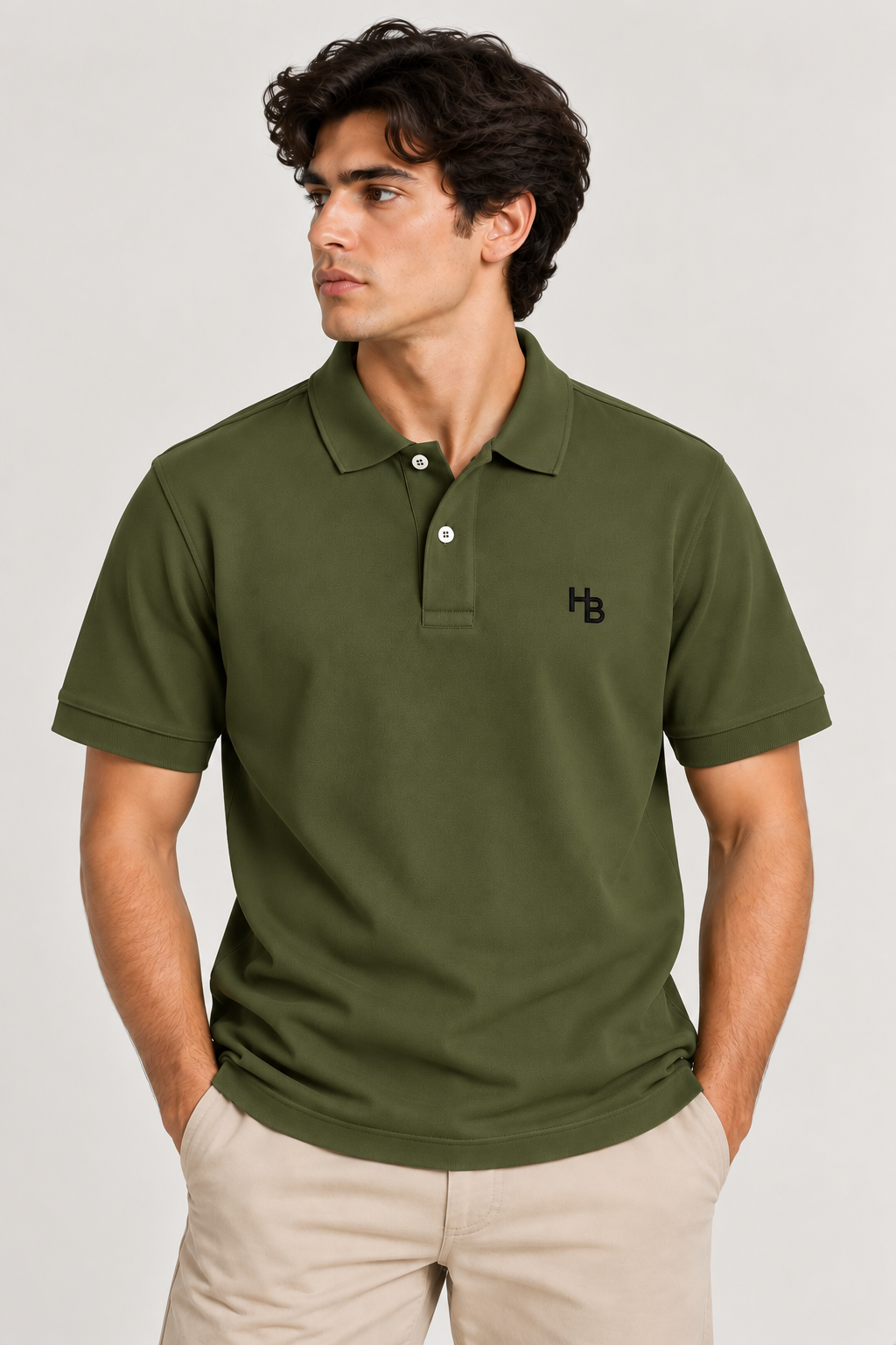 Olive Green Classic Polo