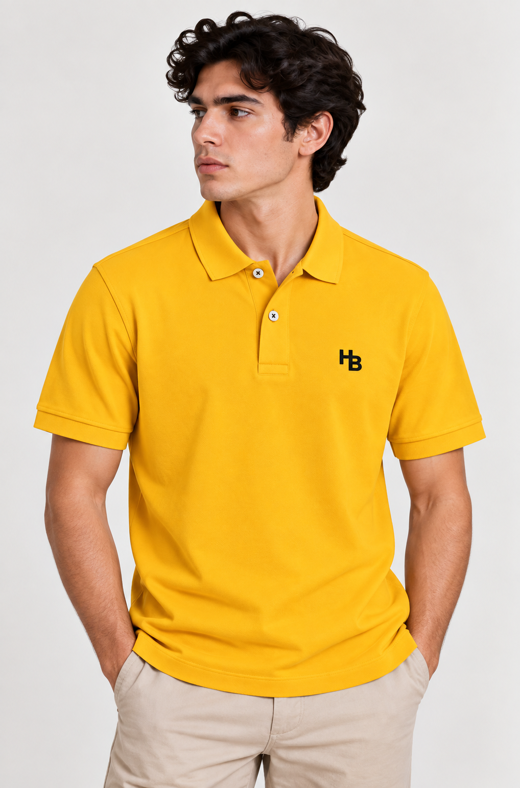 Lemon Yellow Classic Polo