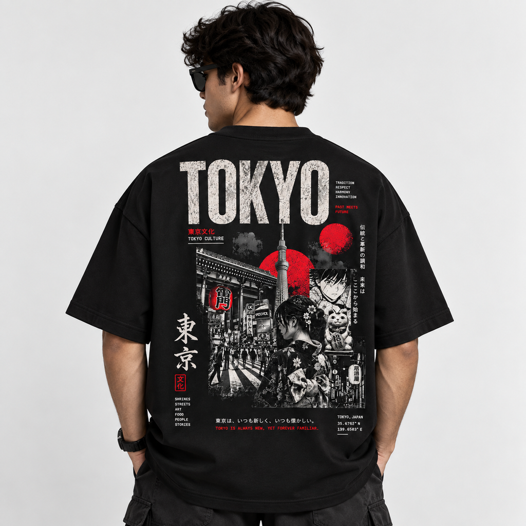 Tokyo Oversized T-Shirt