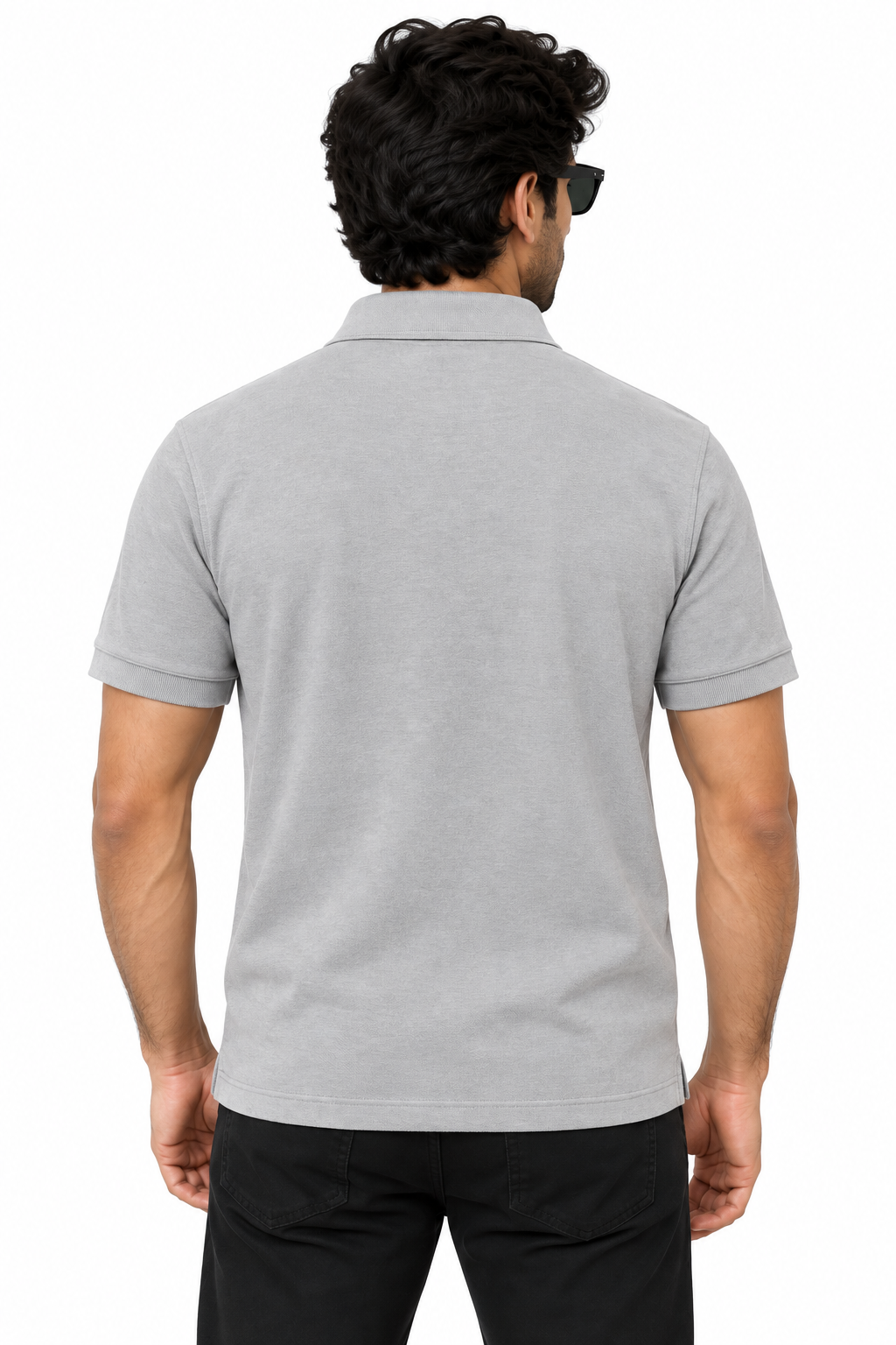 Light Grey Classic Polo
