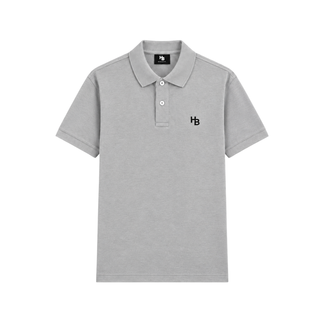 Light Grey Classic Polo
