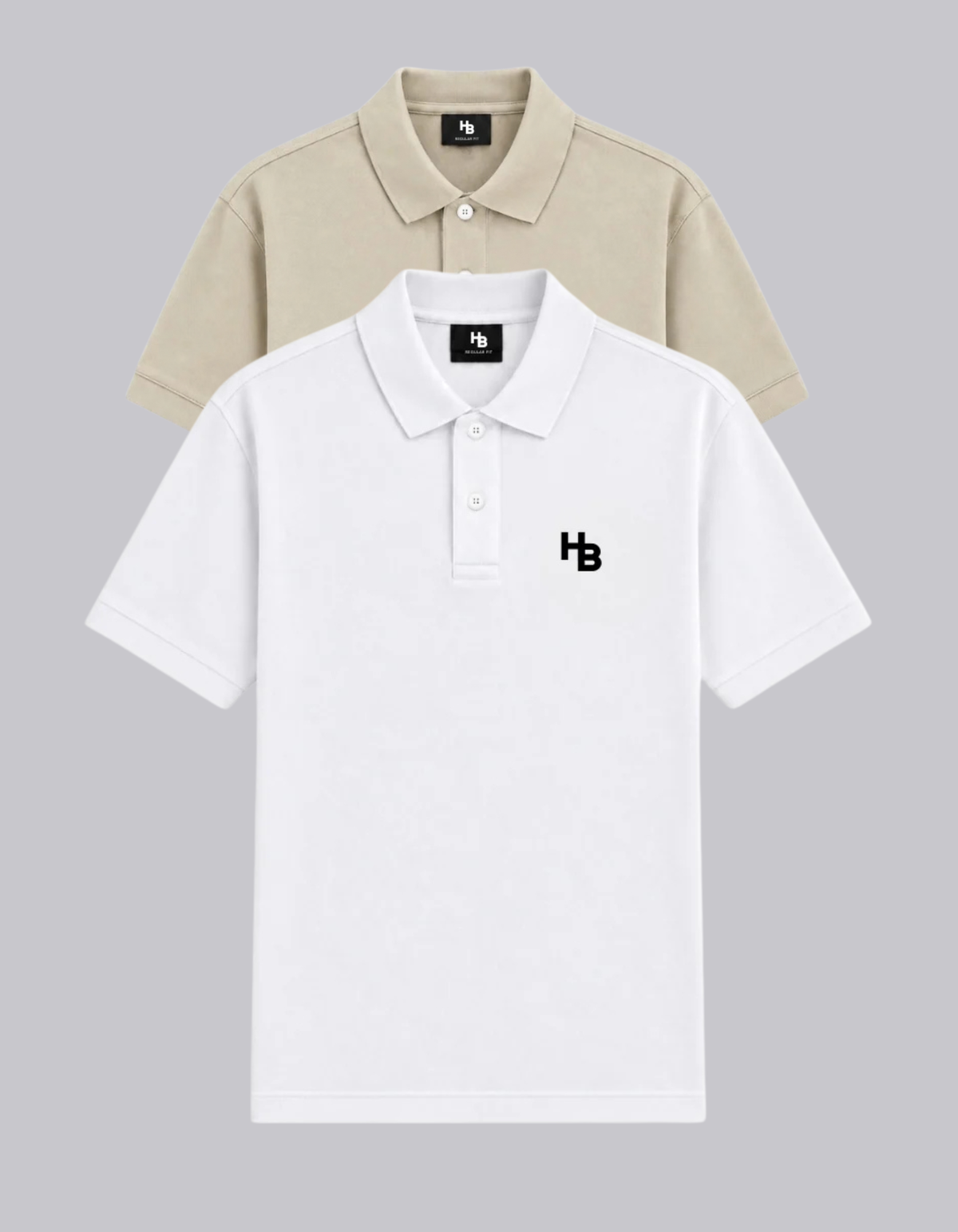 Classic Polo Duo White