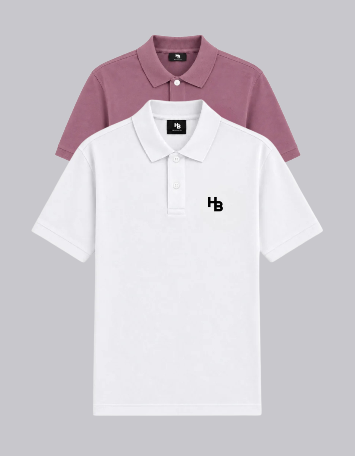Classic Polo Duo White