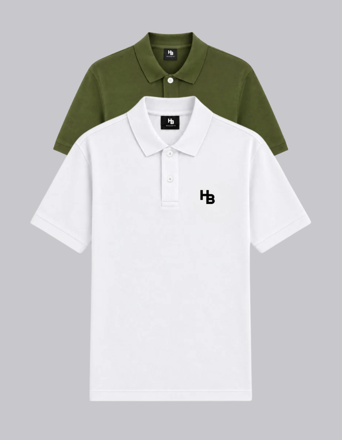 Classic Polo Duo White