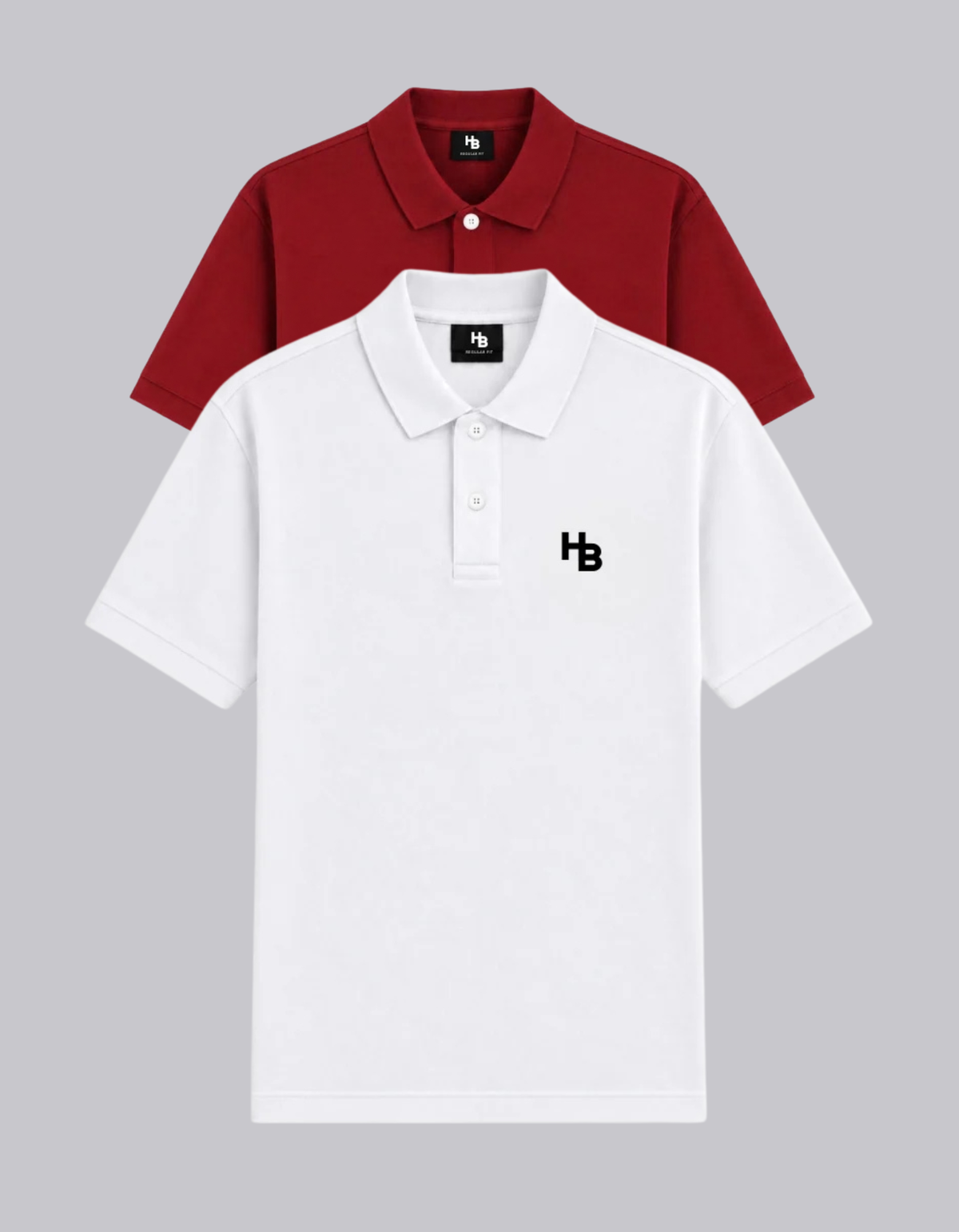 Classic Polo Duo White